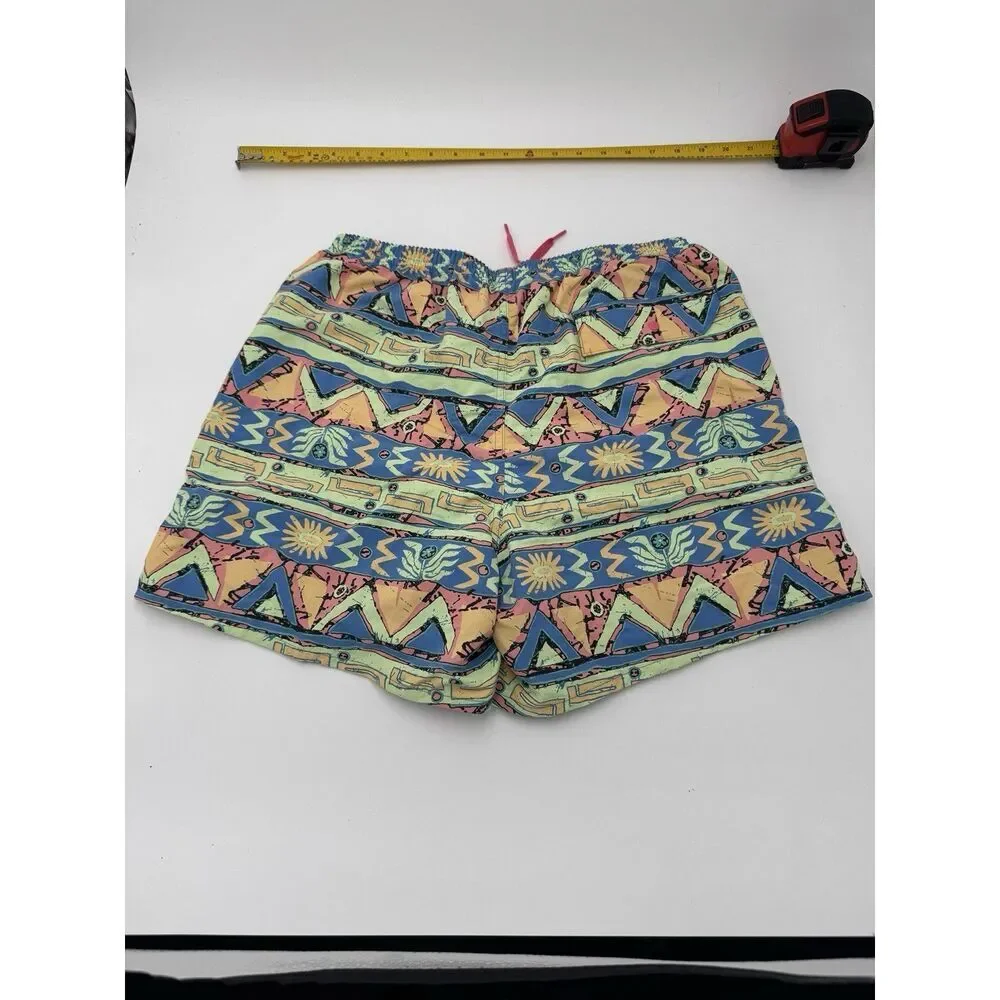 Patagonia Men’s 5” Baggies Shorts High Hopes Geo Salamander Green NWT Large - Picture 4 of 6